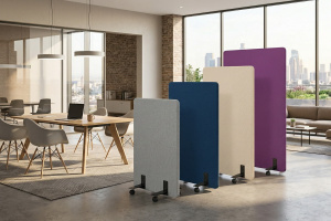 Мобильная прегородка Rollwand 80х120