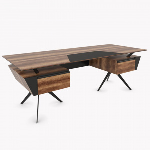 Стол руководителя SPACE 2200 (Barok/Black)