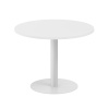 Стол круглый Staillex Met 1000 (белый)
